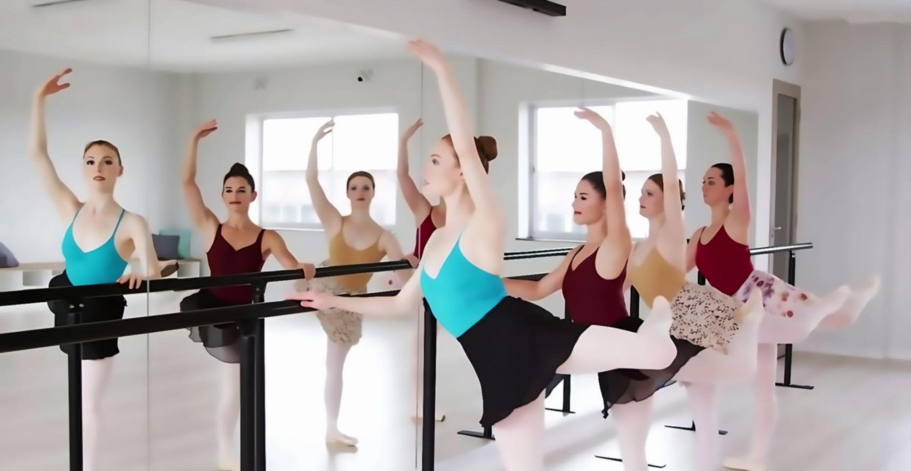 Studio di danza moderno con atmosfera accogliente